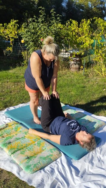 Séance de relaxation avec Valérie